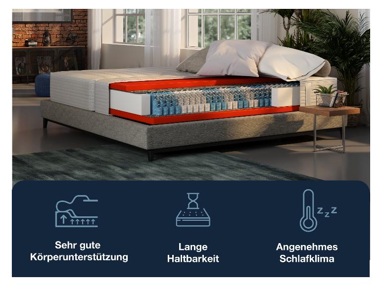 7-Zonen Taschenfederkern-Matratze »Dynamic TFK«, mit Hybridschaum