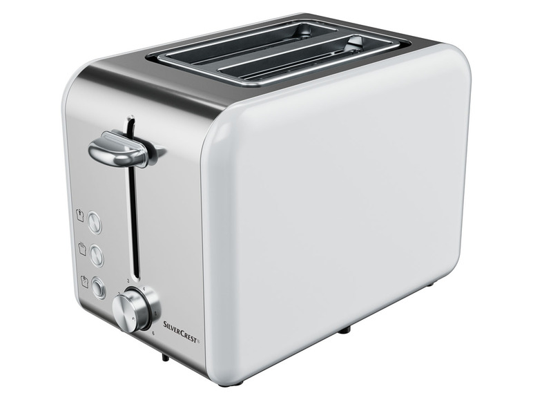 Gehe zu Vollbildansicht: SILVERCREST® KITCHEN TOOLS Toaster »STB 950 A1«, mit integriertem Brötchenaufsatz, 950 W - Bild 2