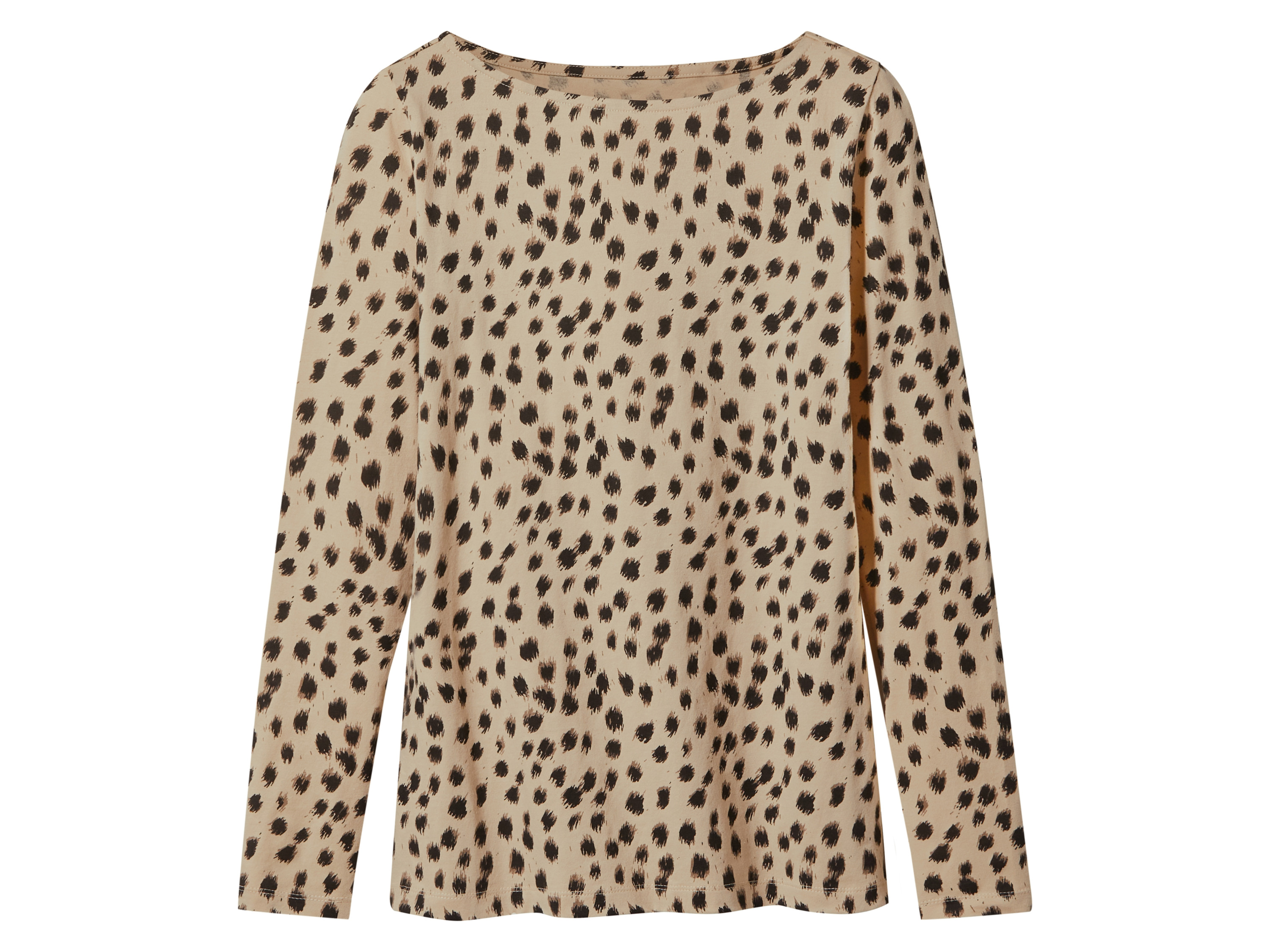ESMARA® Damen Langarmshirt (Leo, XS(32/34))