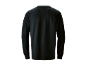 Schwarzes Herren-Langarmshirt, Rückansicht