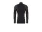 Schwarzes Thermo-Unterhemd mit langen Ärmeln.