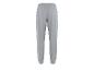 Graue Jogginghose mit elastischen Bündchen.