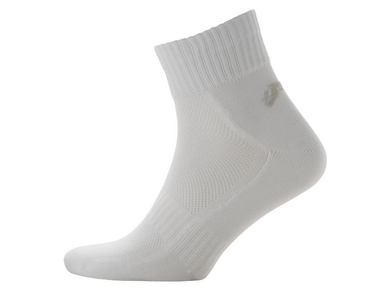 Weiße Asics Socken: Komfort und Atmungsaktivität.