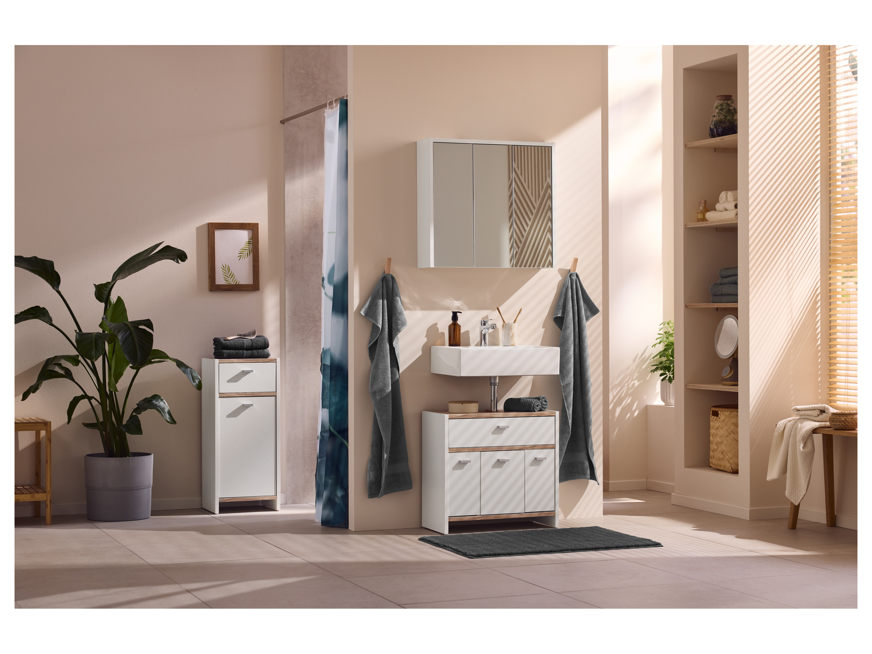 LIVARNO® Waschbeckenunterschrank »Boston« – Bild 3 von 4