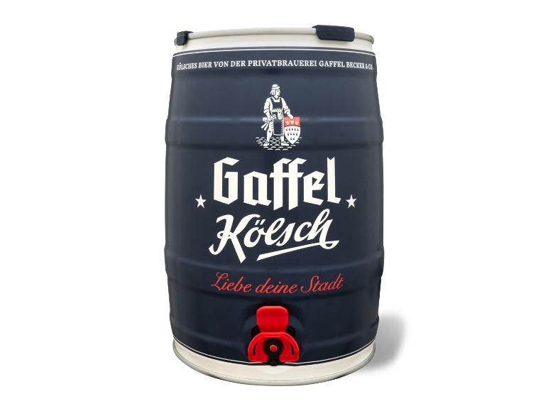 Gaffel Kölsch 5-Liter-Bierfass mit integriertem Zapfhahn