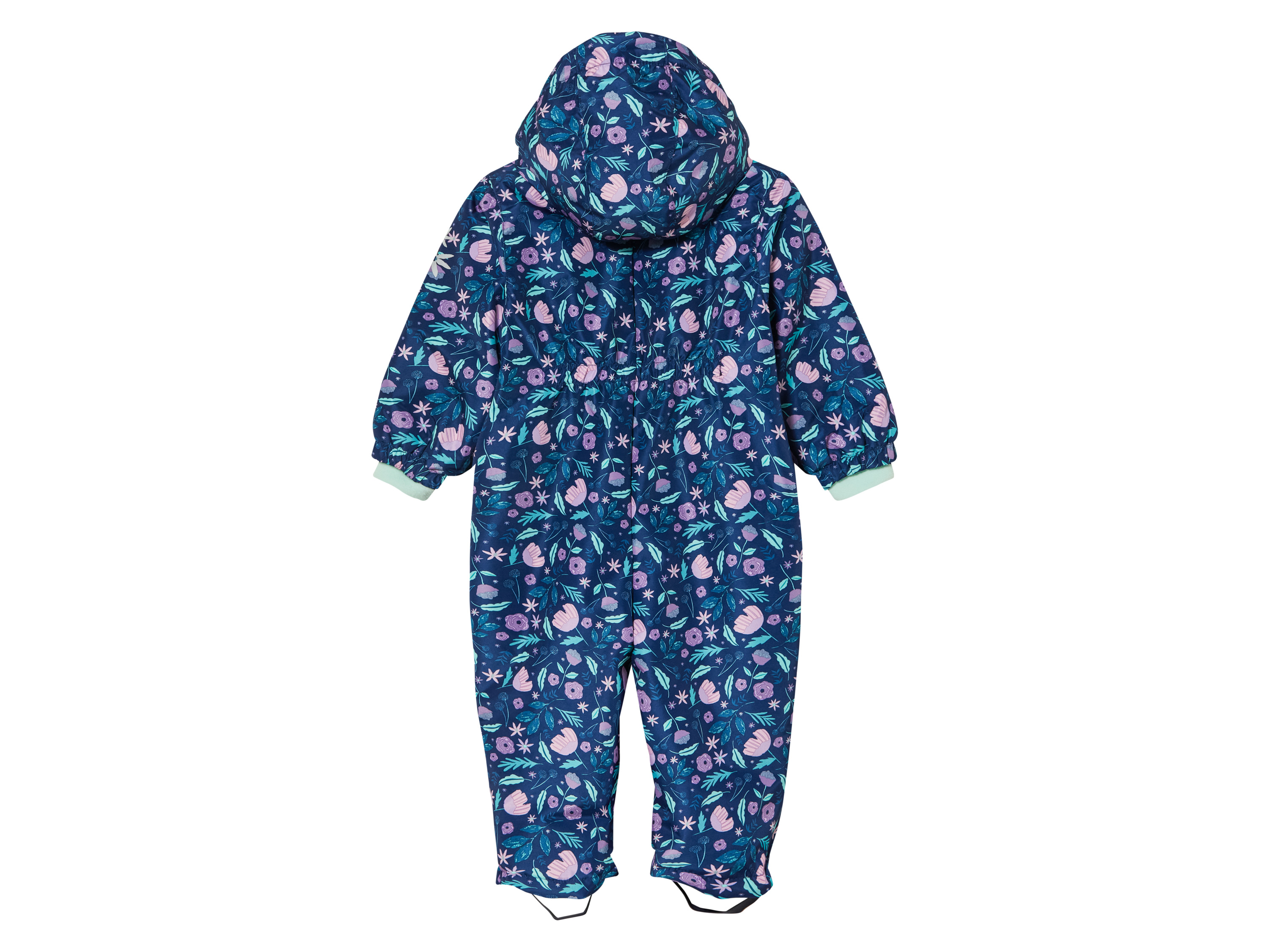 Thumbnail - lupilu® Baby Kleinkinder Mädchen Schneeoverall (86, blau/rosa/mint)""
