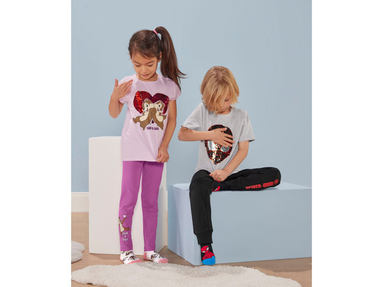 Gehe zu Vollbildansicht: Kleinkinder/Kinder Mädchen Leggings mit Print - Bild 9