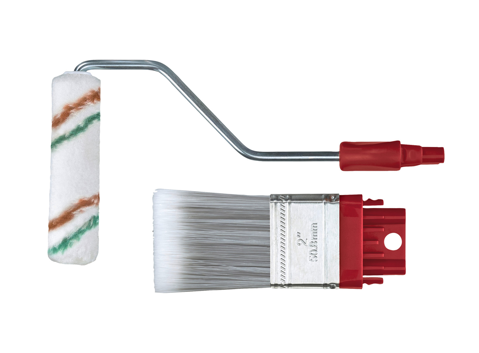 PARKSIDE® Pinselset mit ergonomischem Griff (Ersatzköpfe, 2 tlg.) | 04335814032531