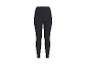 Schwarze Damen-Leggings auf weißem Hintergrund