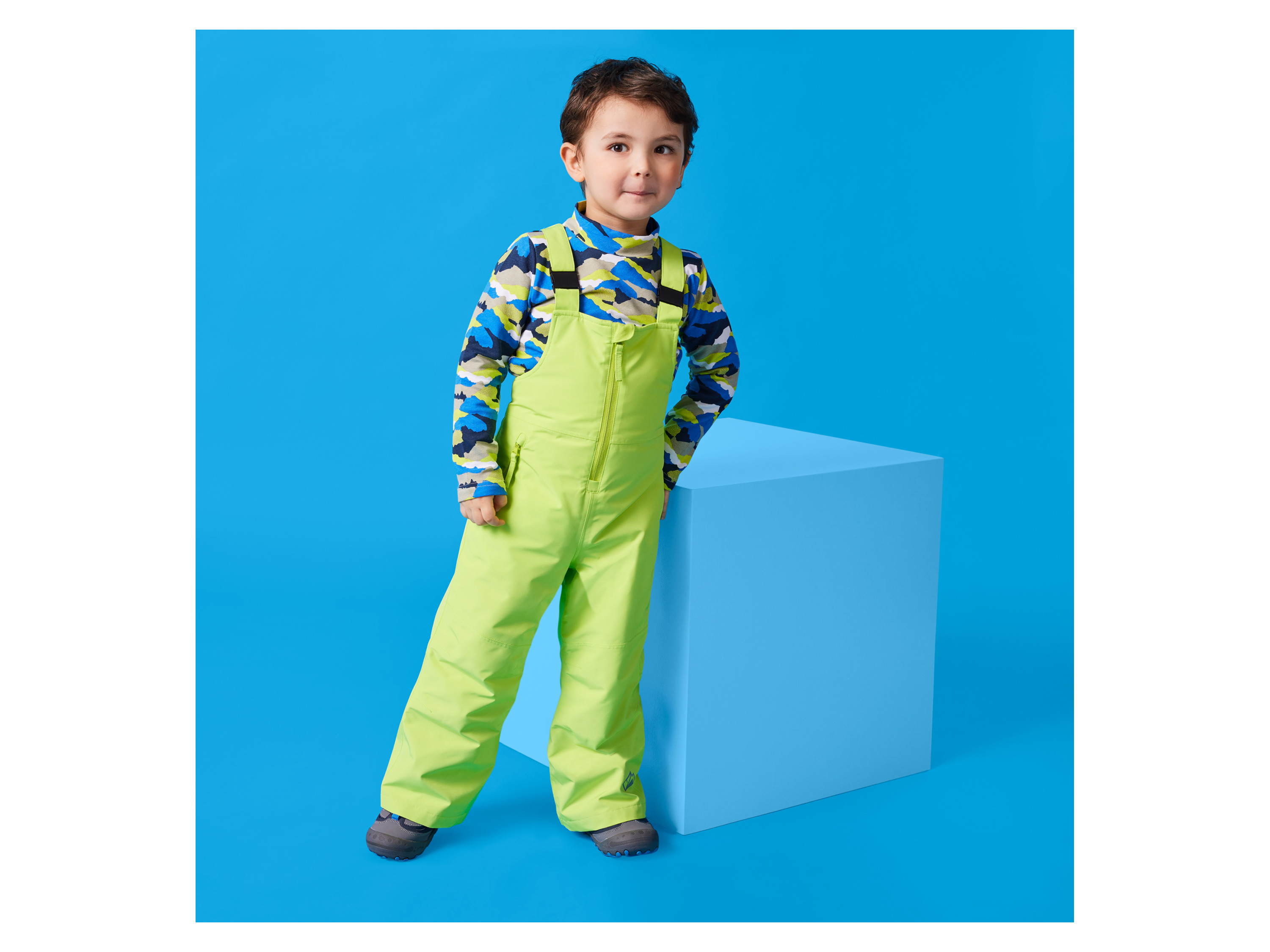 LUPILU® Kleinkinder Schneehose (Grün, 86/92) – Bild 2 von 4