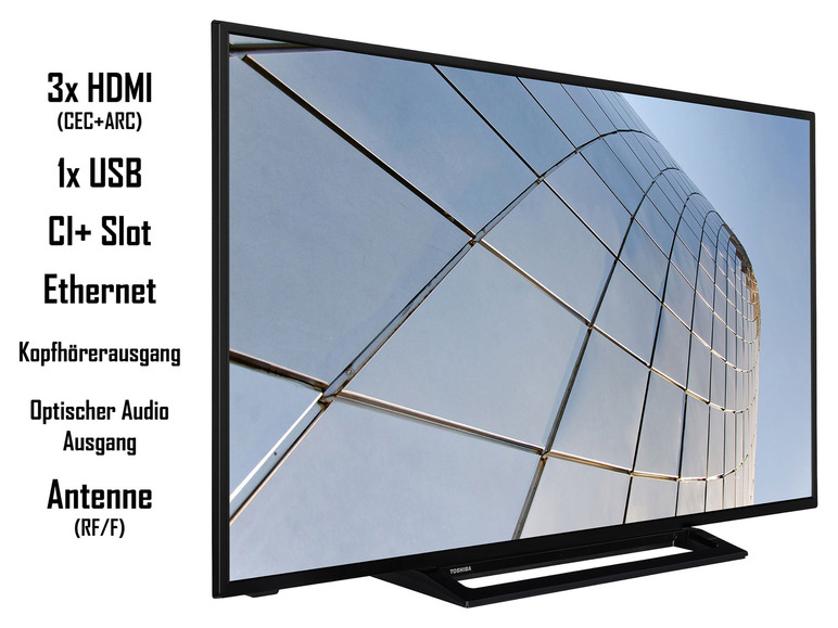 Gehe zu Vollbildansicht: TOSHIBA Fernseher Smart TV 4K UHD mit Alexa Built-In »UK3163DG« - Bild 3