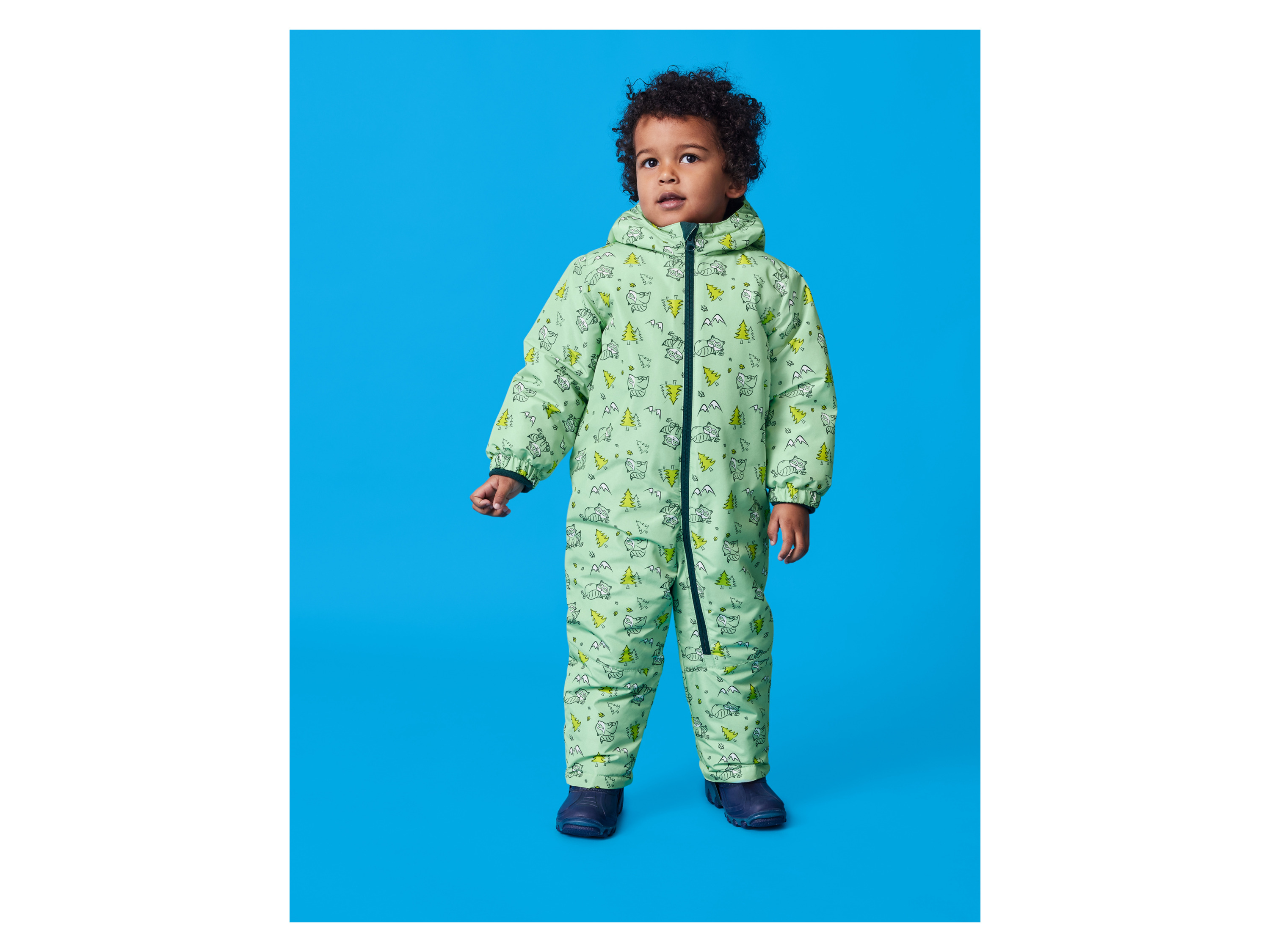LUPILU® Baby Kleinkinder Schneeoverall (Grün, 86) – Bild 2 von 4