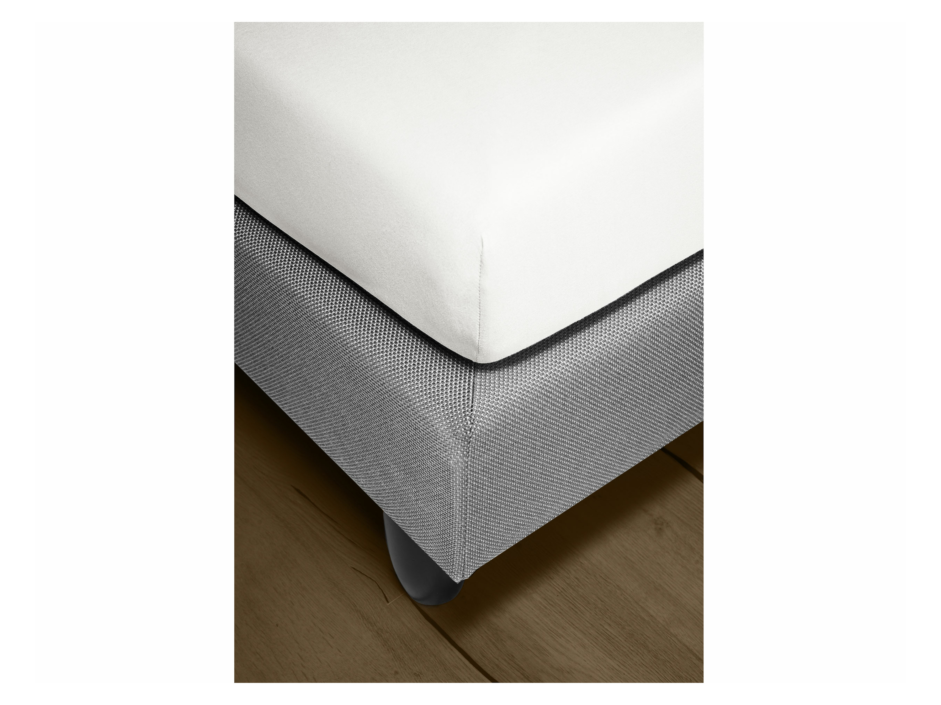 Thumbnail - Bierbaum Biber Spannbetttuch 1001 (100 x 200 cm, 10 white)