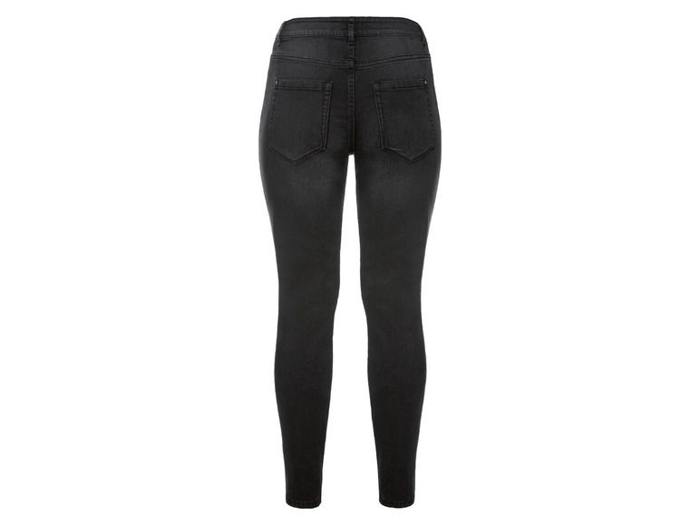 Gehe zu Vollbildansicht: esmara Dame Jeans, Skinny Fit, mit hohem Baumwollanteil - Bild 3