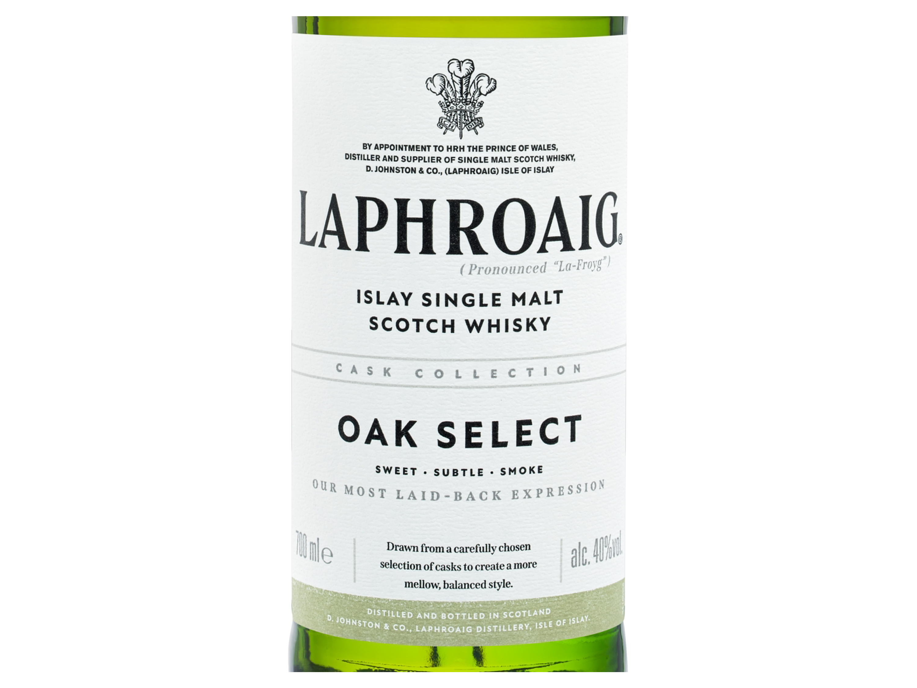 Thumbnail - Laphroaig Oak Select Islay Single Malt Scotch Whisky mit Geschenkbox 40% Vol