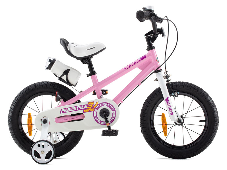 Gehe zu Vollbildansicht: Royal Baby Kinderfahrrad BMX mit doppelter Handbremse Stützräder - Bild 59
