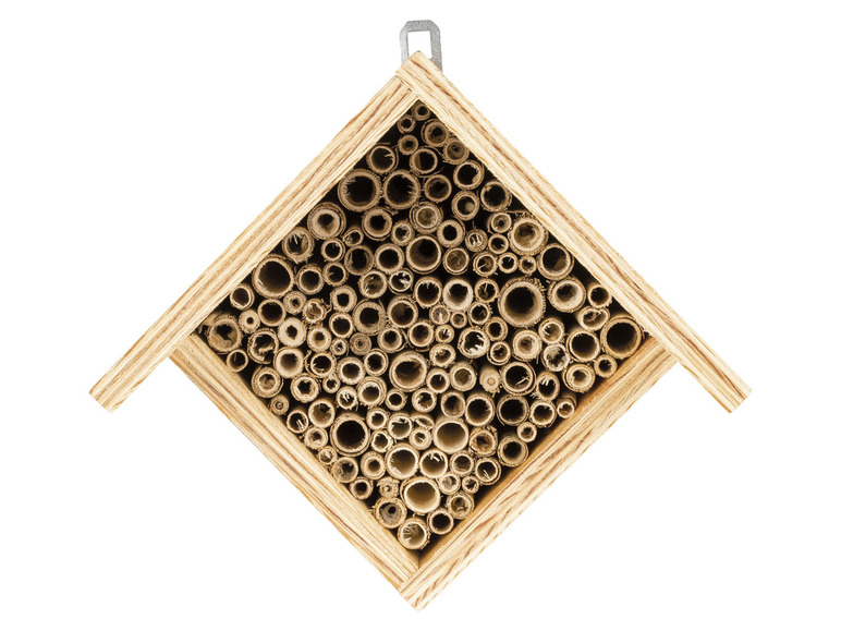 Gehe zu Vollbildansicht: dobar Nisthilfe für Wildbienen, aus Holz - Bild 2