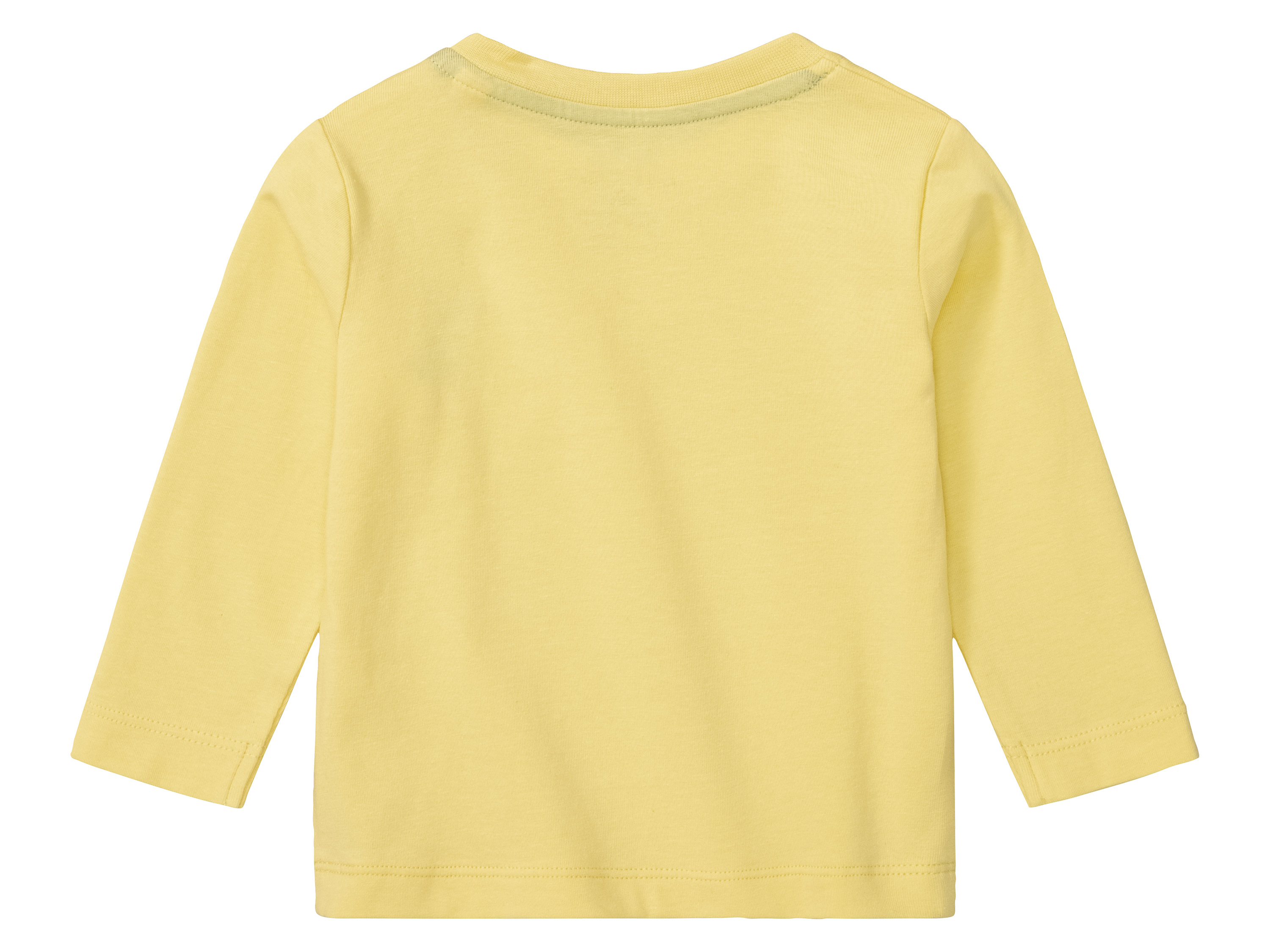 Thumbnail - lupilu® Baby Langarmshirt, 3 Stück (62/68, gelb/beige)