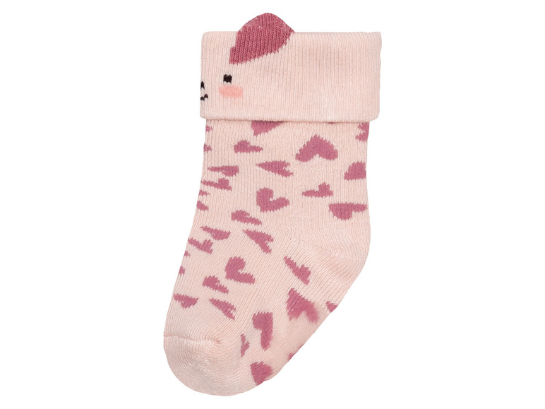 Gehe zu Vollbildansicht: lupilu Baby Mädchen Socken, 3 Paar, mit ABS-Noppen - Bild 10