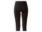 Schwarze Sportleggings mit hoher Taille.