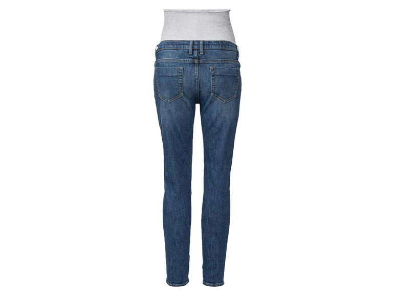 Gehe zu Vollbildansicht: bellybutton Damen Boyfriend Umstands-Jeans, mit elastischem Überbauchbund - Bild 3