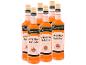 Sechs Flaschen Aperitivo Rosato, ein orange-rosafarbenes alkoholisches Getränk, 15% vol, 70cl.