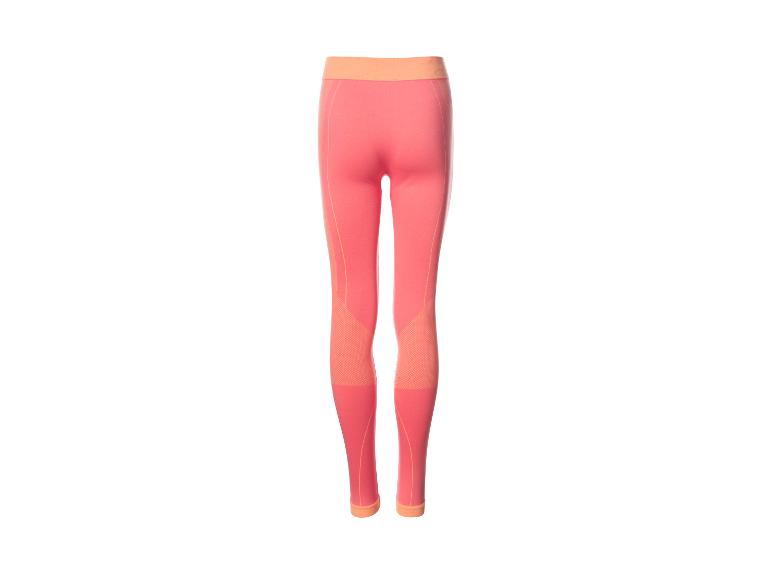 Pinke und orangefarbene Trainingsleggings