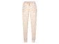 Rosa Schlafhose mit Herzchen-Muster