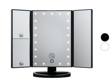 LIVARNO home LED-Kosmetikspiegel »MKSLK 6 A2«, klappbar