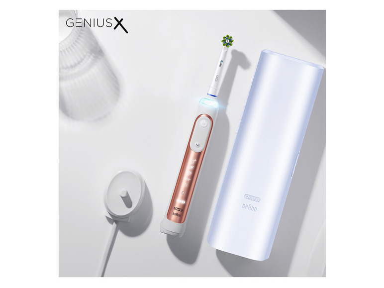 Gehe zu Vollbildansicht: Oral-B Genius X Elektrische Zahnbürste, rosegold - Bild 5