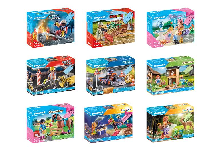 Playmobil-Sets: City Action, Dinos, Princess, Country, Sports & Action, Family Fun.