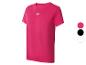 Rosa Under Armour T-Shirt mit kurzen Ärmeln.