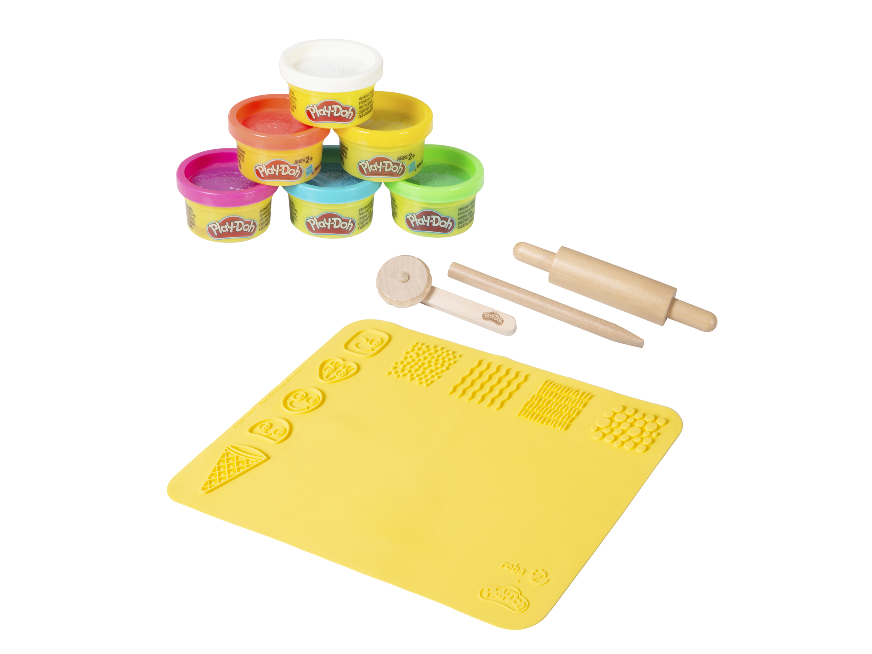 Spielset »roba x Play-Doh«, Pädagogisch wertvoll (6x Knete)