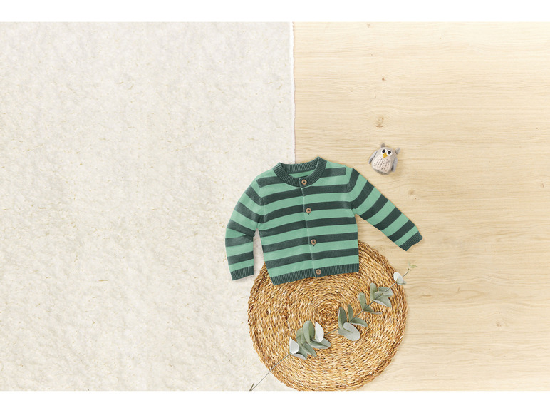 Gehe zu Vollbildansicht: lupilu® Baby Strickjacke aus reiner Bio-Baumwolle - Bild 3