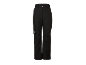 Schwarze Skihose mit Taschen und verstellbarem Bund.
