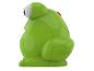 Grünes Frosch-Objekt, kindgerechtes Design.