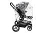 PASSO Kinderwagen mit transparenter Regenhülle