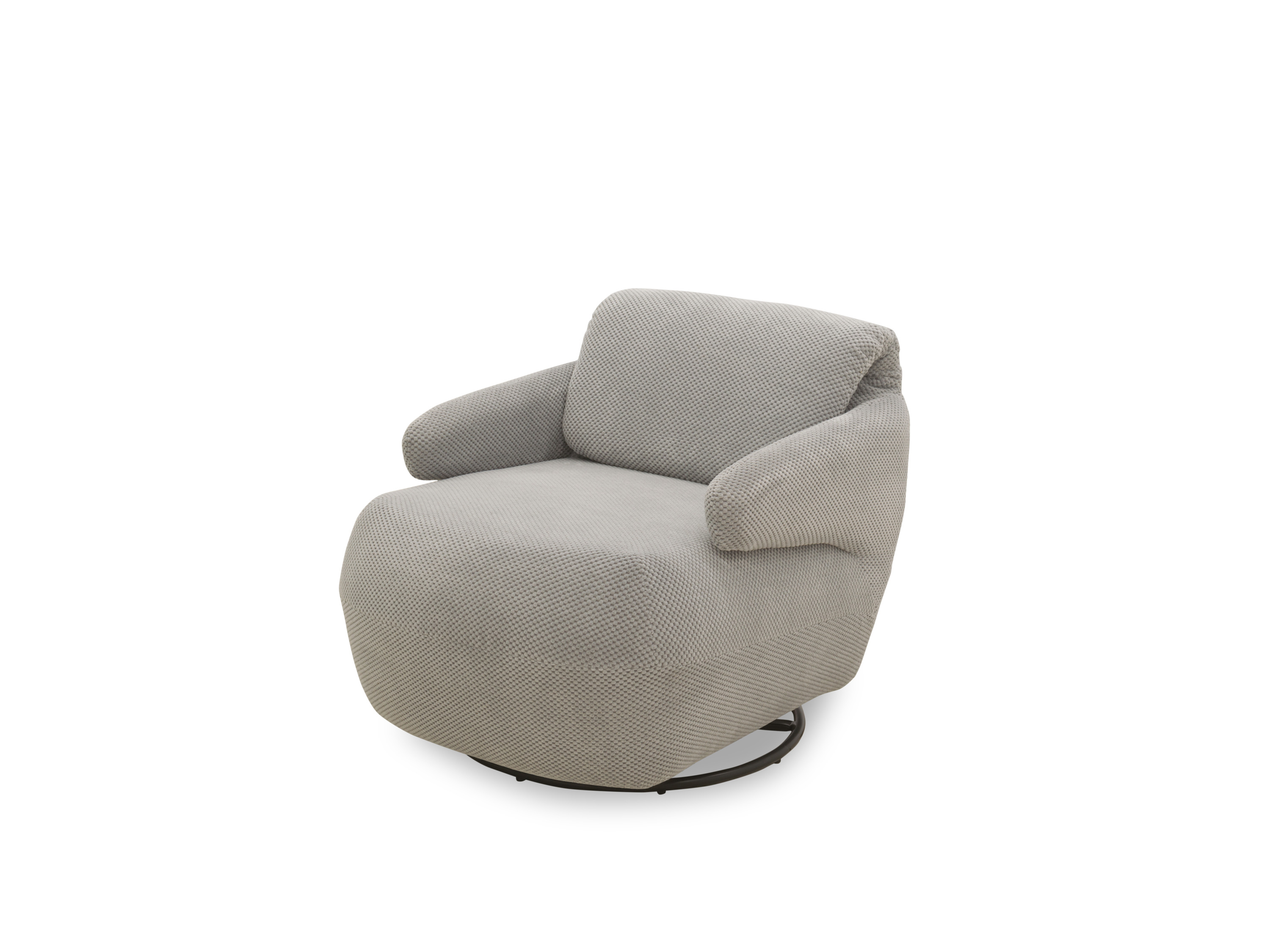 Thumbnail - Domo Sessel »Saintes«, mit Drehfunktion und verstellbarer Rückenlehne (Hellgrau)