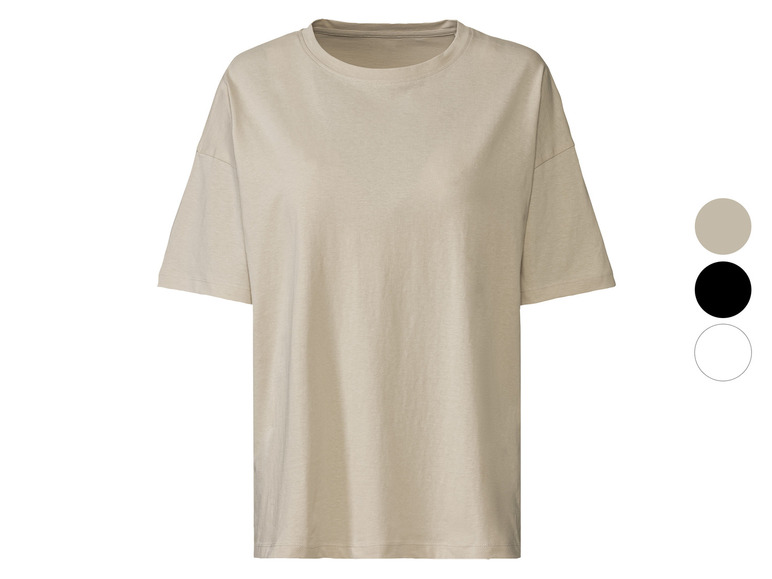 Gehe zu Vollbildansicht: esmara® Damen Longshirt aus reiner Baumwolle - Bild 1
