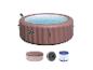 Lay-Z-Spa Hawaii aufblasbarer Whirlpool mit Abdeckung, Pumpe und Filter.