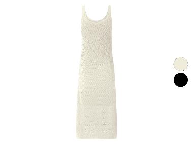 Damen Midi-Häkelkleid