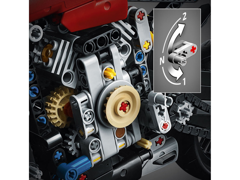 Gehe zu Vollbildansicht: LEGO® Technic 42107 »Ducati Panigale V4 R« - Bild 3