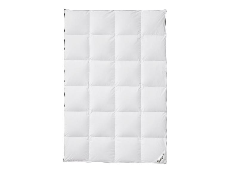 Fjödur weiße Daunendecke mit Kassettenkonstruktion