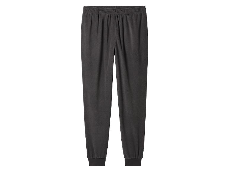 Herren Fleece-Pyjama
