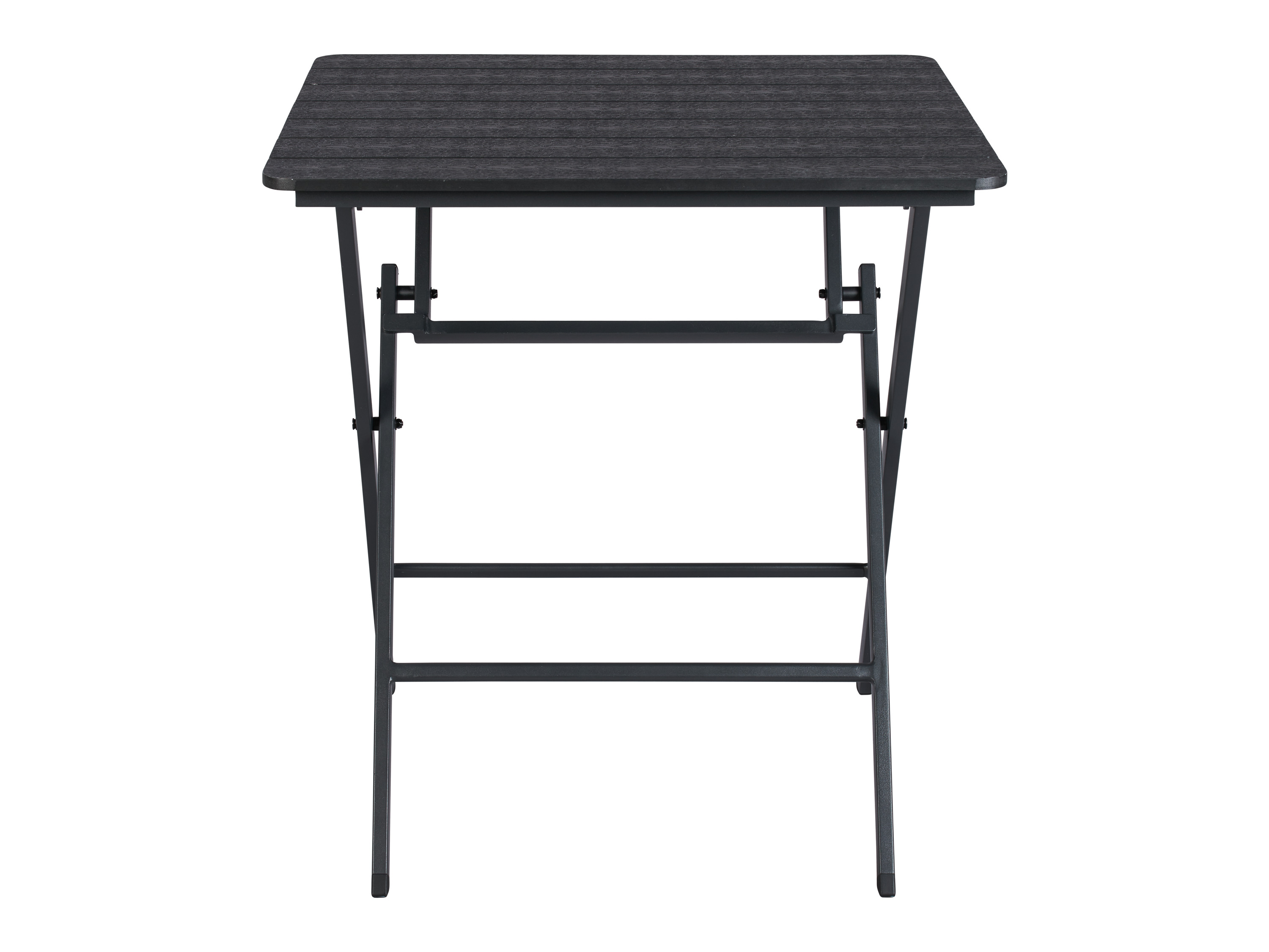 Thumbnail - LIVARNO home Alu-Klapptisch »Miami«, mit dekorativer Holzstruktur, anthrazit