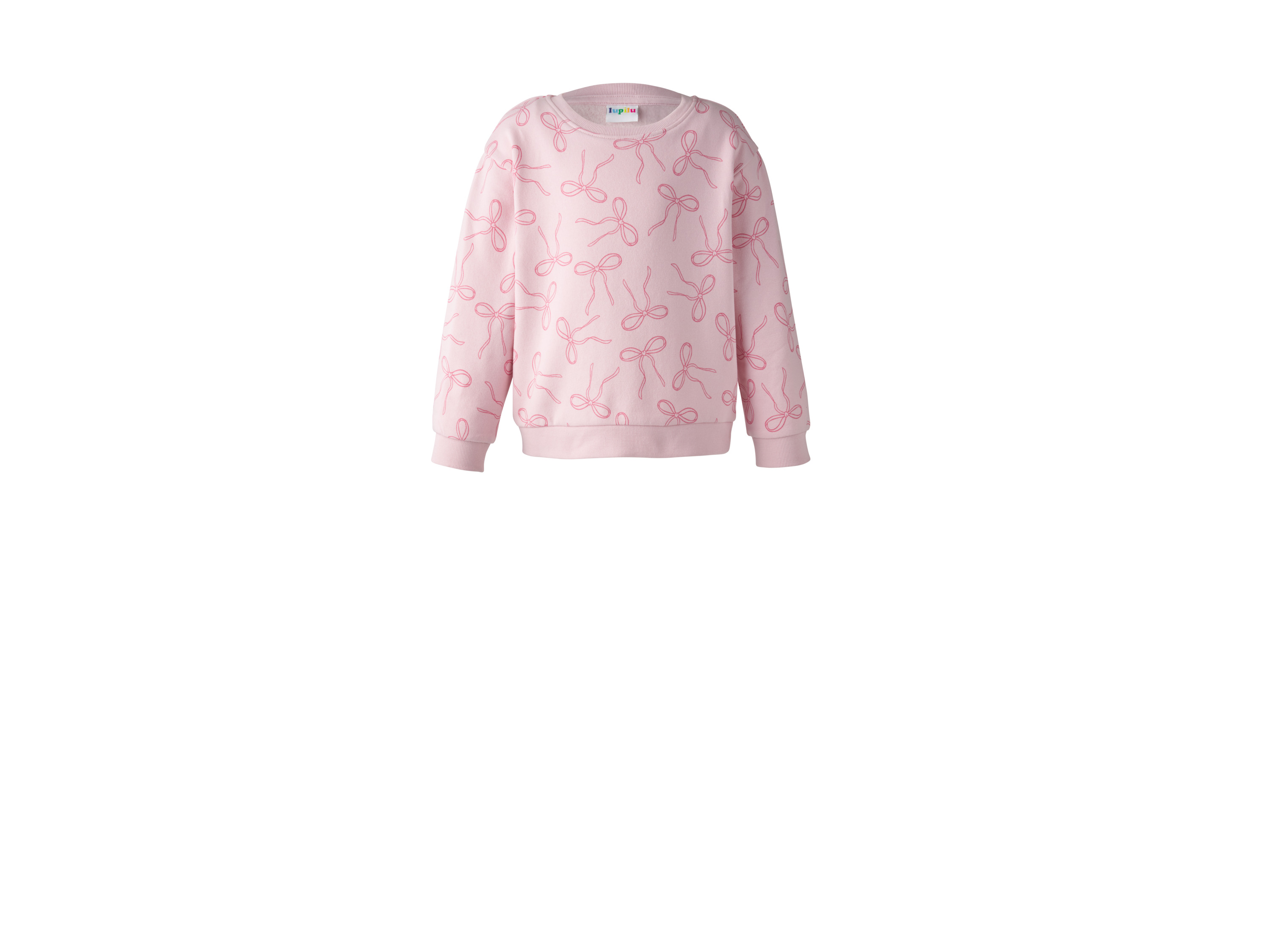 LUPILU® Kinder Sweatshirt und -Leggings / Kinder Sweatanzug, 2-teilig (Rosa, 98/104) – Bild 3 von 4