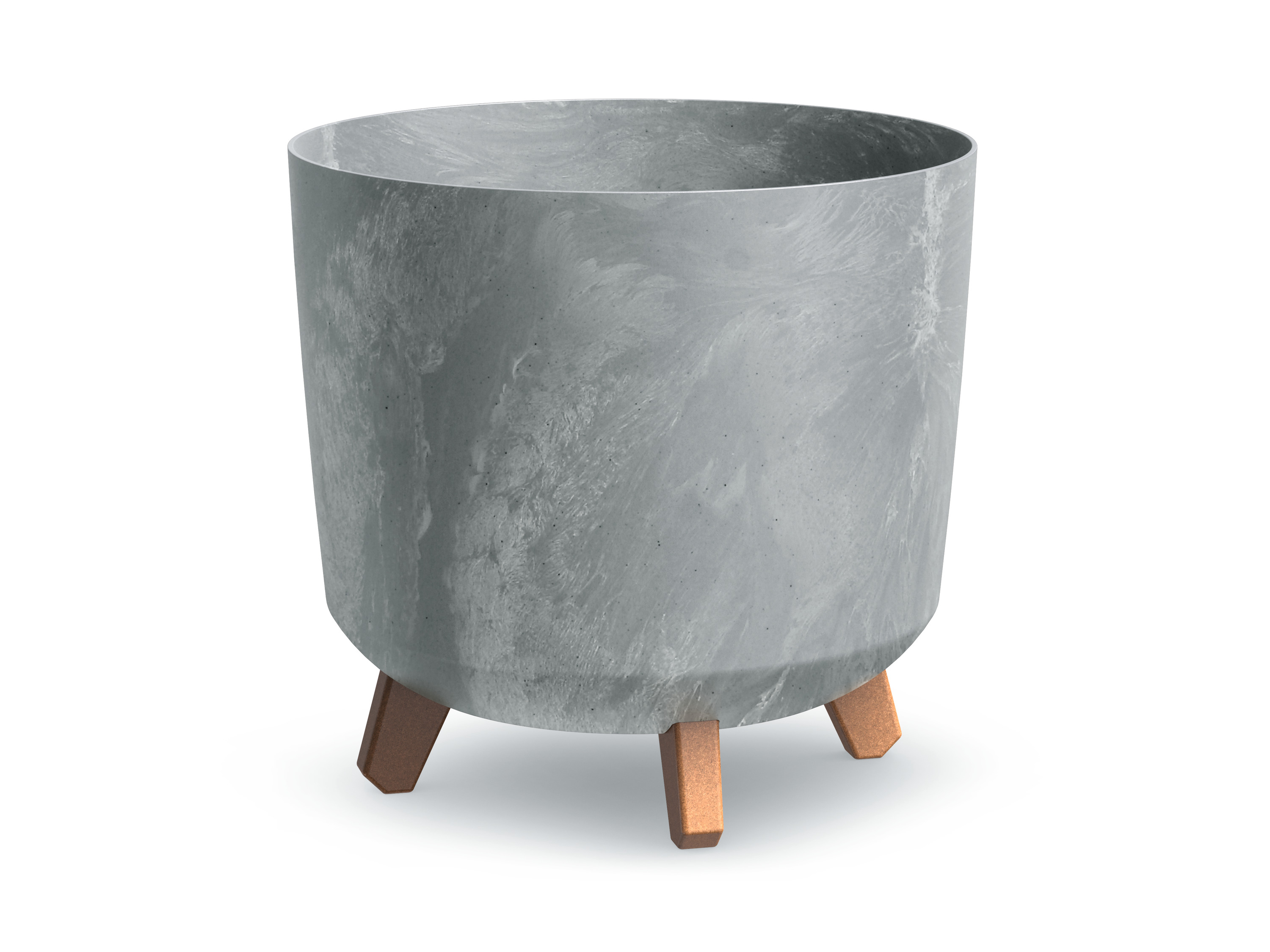 PROSPERPLAST Blumentopf GRACIA TUBUS BETON EFFECT (285x298)""