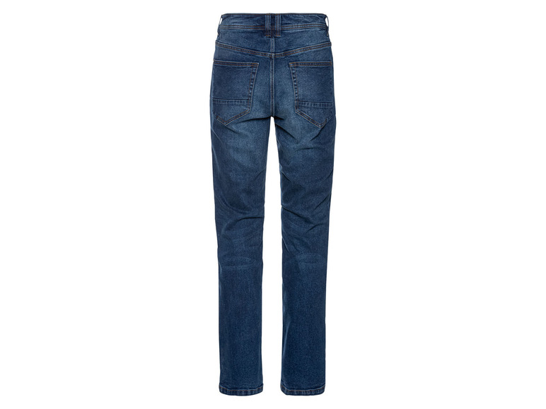 Gehe zu Vollbildansicht: LIVERGY® Herren Jeans, Straight Fit, im 5-Pocket-Style - Bild 3