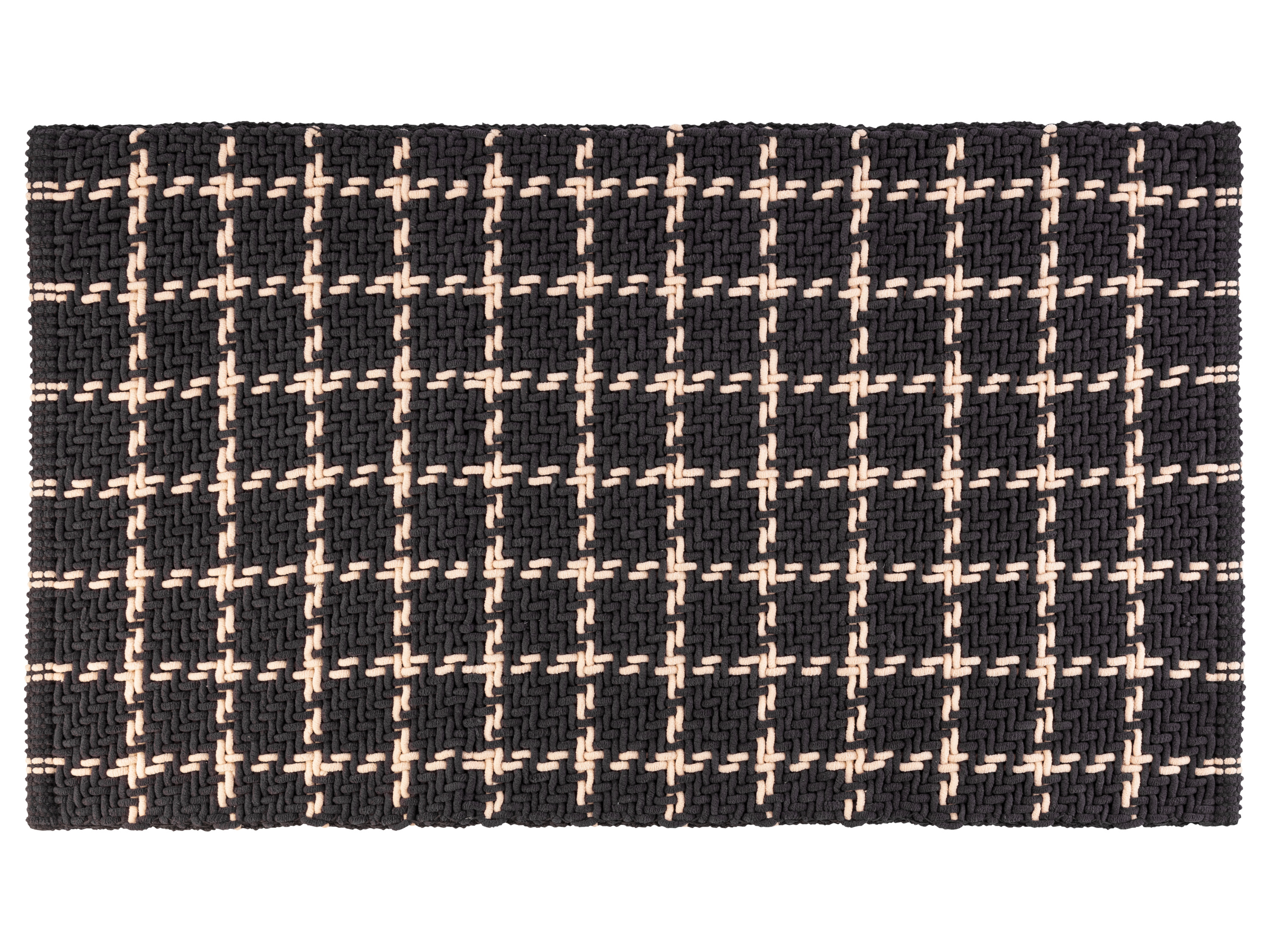 Thumbnail - LIVARNO home Badematte Struktur 60 x 100 cm (Schwarz/Braun)