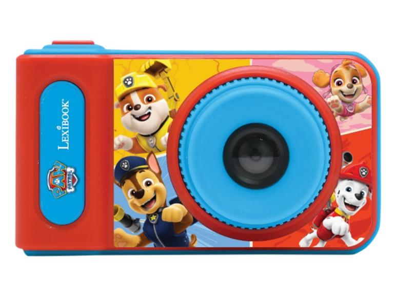 Lexibook Paw Patrol Kinder-Digitalkamera, rot und blau.